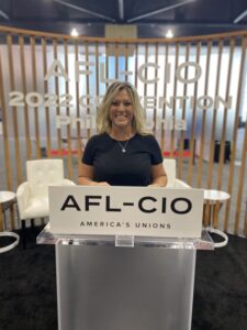 Shari Semelsberger - 2022 AFL-CIO Convention