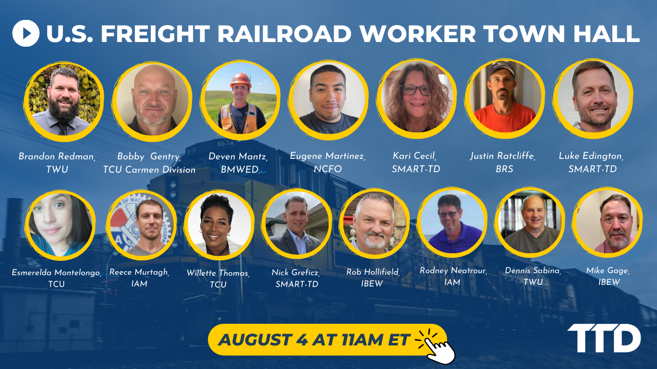 VIDEO: Virtual Railroad Worker Town Hall
